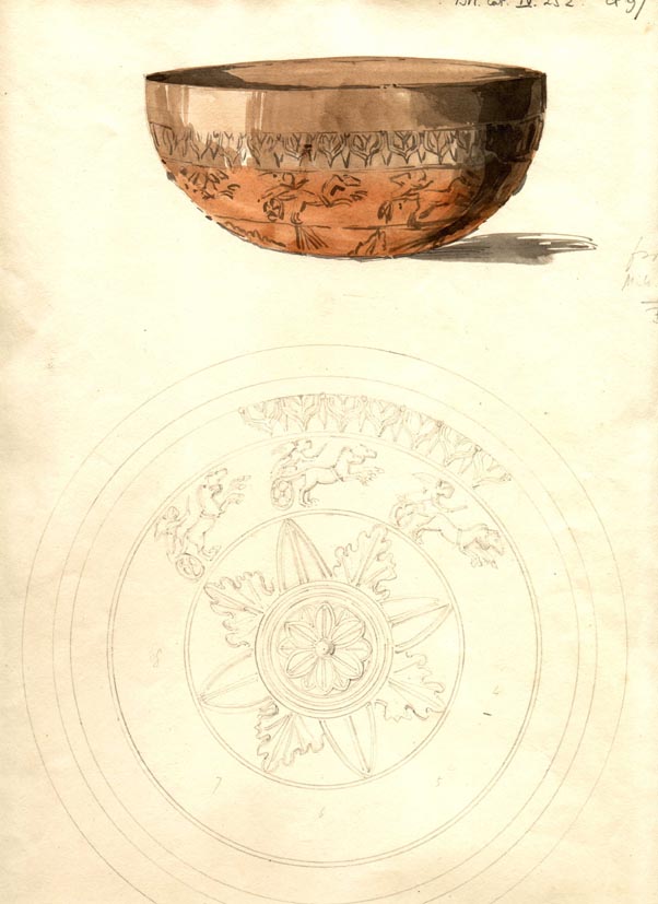 234, bowl and detail of design